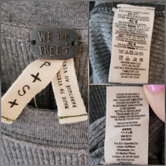 Free People We The Free Flutter Sleeve Tee NWT - Picture 3 of 7